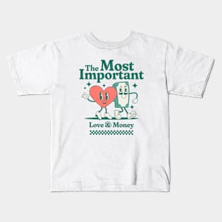Love and Money Kids T-Shirt